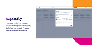 Calculate each teammate’s capacity variance by comparing planned work with logged effort, identifying deviations, enabling corrective actions, managing uncertainty, risks, and assessing performance.