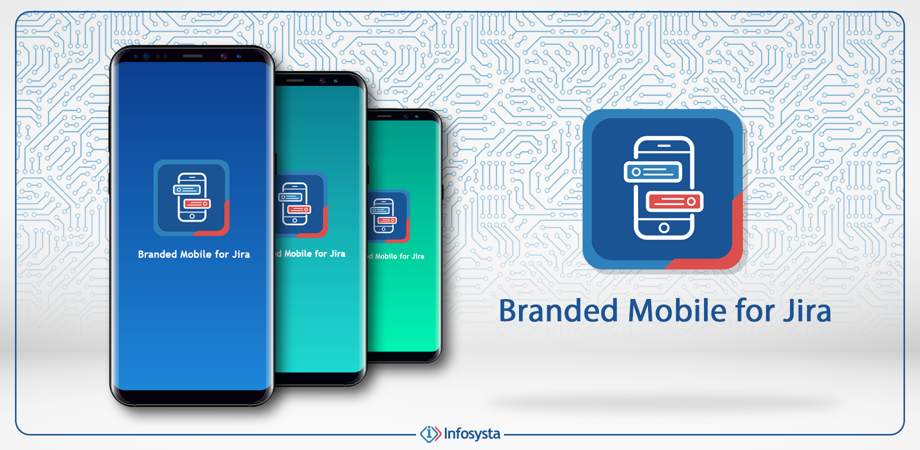 Quickly apply your brand identity to Mobile for Jira and translate your company branding into a mobile app where you have simple access to all your Jira issues