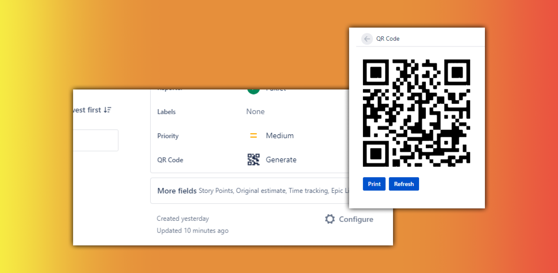Easy generate QR codes