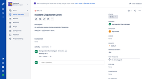 All the incidents in Squadcast now reflected in Jira with the relevant status.
