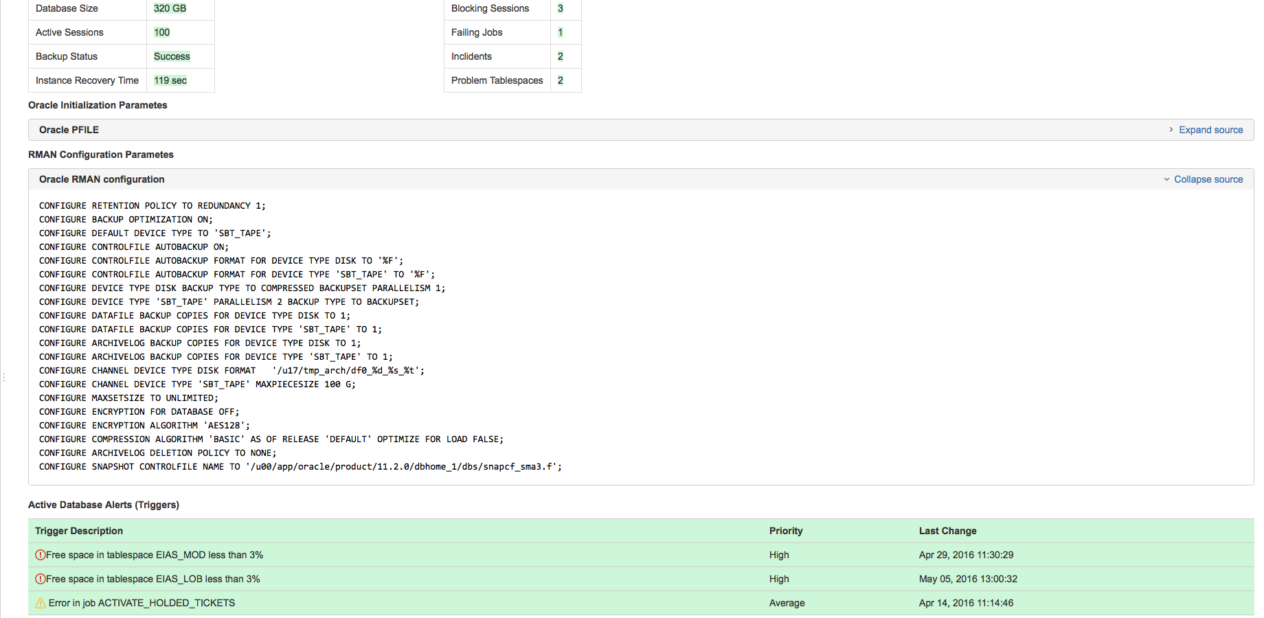 Combine imported data with configuration details