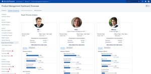 Product Showcase included example:
Buyer-Persona-Analysis for different countries