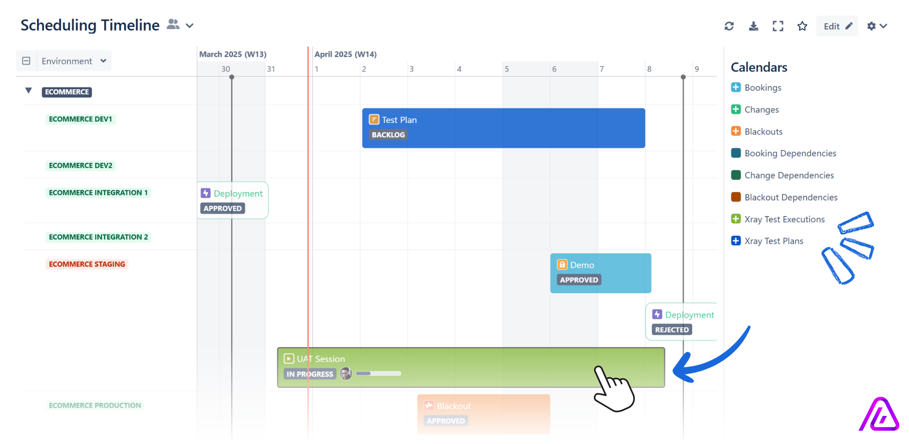 Plan and Adjust Xray Test Activities Visually