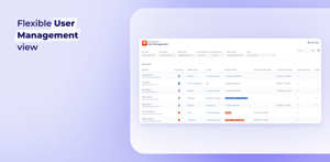 The flexible User Management view allows you to be always in control and safeguard your Jira against interception