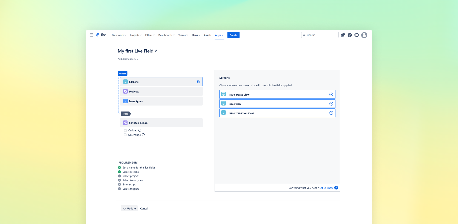 Take full control over Jira field behaviors