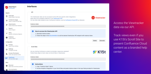 Track views even if you use K15t's Scroll Site to present Confluence Cloud content as a branded help center.