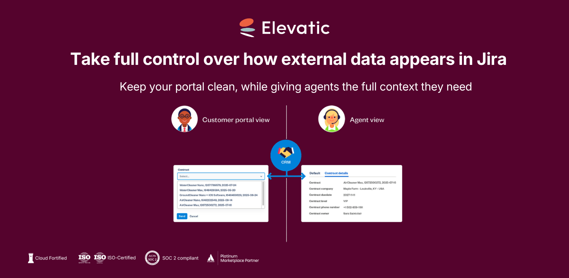 Empower users with accurate insights thanks to dynamic custom fields. Contextualize fields values with dependencies and cascading lists.