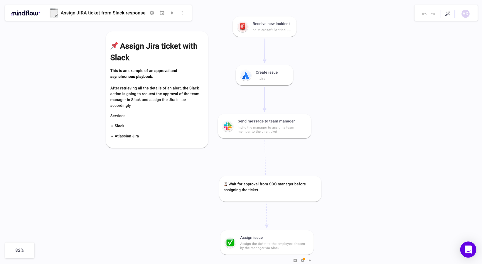 Assign JIRA ticket from Slack response