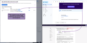 Manage signing process from Jira