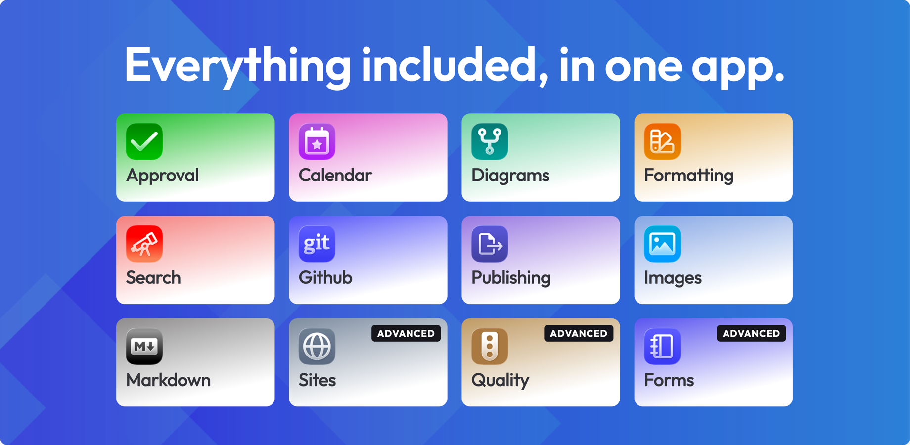 Elevate page functionality with over 20 formatting macros. From interactive buttons to RSS feeds, customize content to your needs - make your Confluence pages more engaging. Search for pages and manage content with ease.
