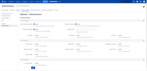 Project Settings Page