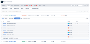 Inline editing: change story points, assignee, dates, or status directly in the issue table - saved straight back to Jira, with no separate system of record.