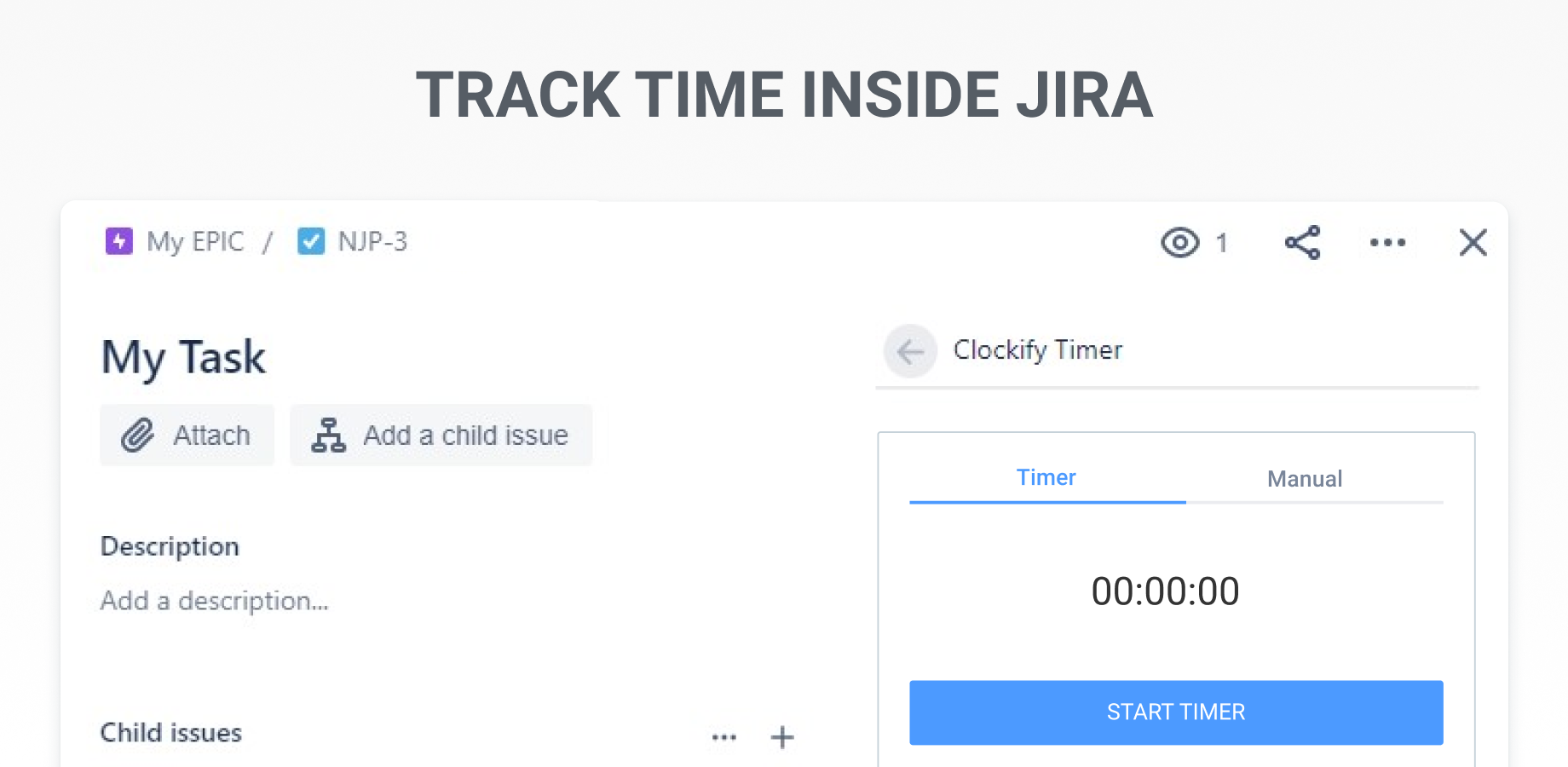 Time tracking in Jira