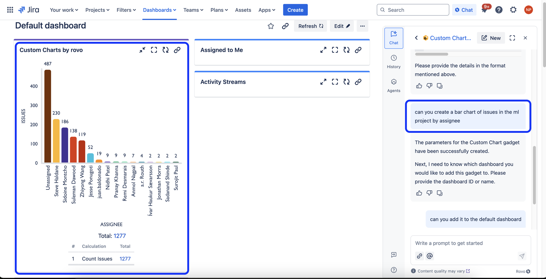 Develop Your First Chart in Seconds