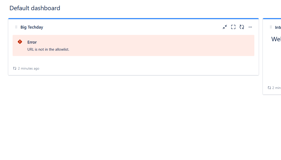 Domains which are not in the allowlist will not be displayed.