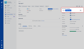 You can see the timer right on your JIRA Issue View
