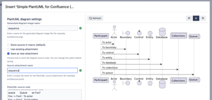 Flexible source storage: Store source code inline or as page attachments for better organization and reuse