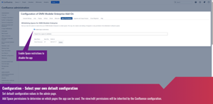 Select your own default configuration