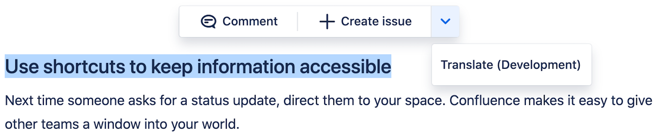 Step1: Select Text