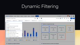 Filter data seamlessly by project, type, status, assignee, and text. Get your relevant information with ease.