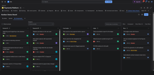 The board follows Jira's dark theme.