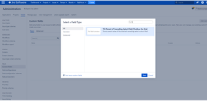 Add field and configure