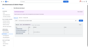 Find which user or group have what role, which space have what type of roles in a second.