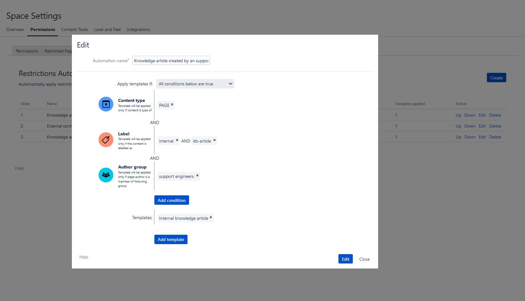 Apply Restrictions Automatically