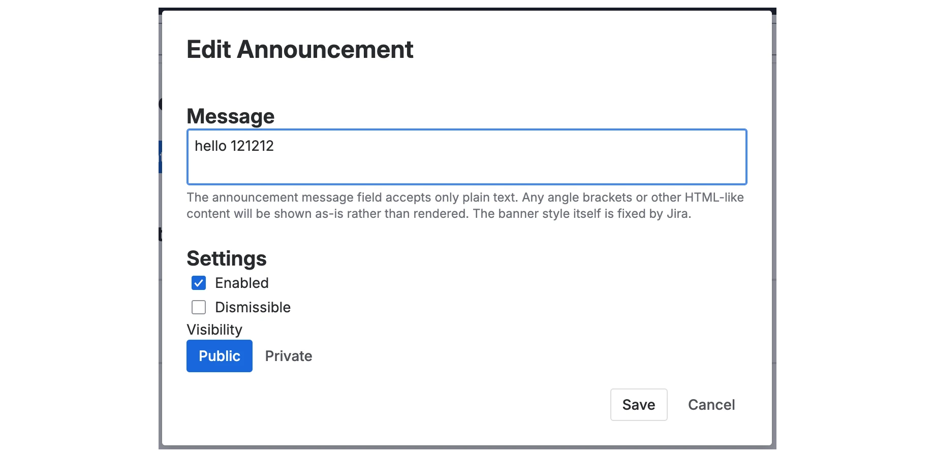 Esay edit annoucement