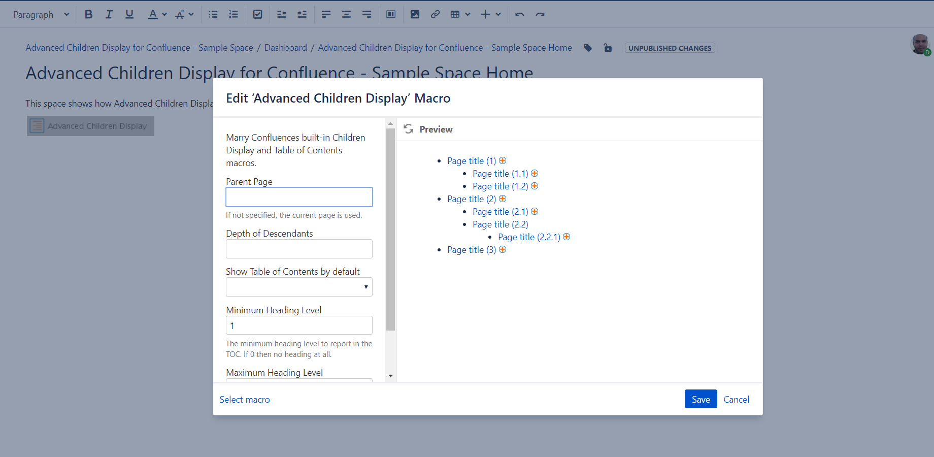 Use Familiar Macro Settings