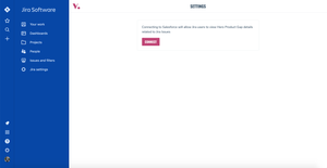 App settings allow you to connect with Hero by Vivun
