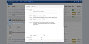 Edit, and transition issues just like you do in Jira.