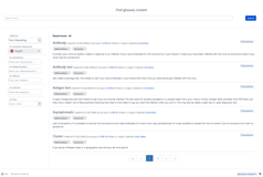 Find your terms in your space using dedicated macros that you can use in your pages