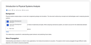 Type /latex in the Confluence editor to quickly insert a LaTeX macro. Choose between Latex Block for standalone formulas or Latex Inline for embedding formulas within text.