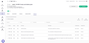 Viewing Jira issues related to a specific mabl test.