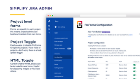ProForma makes it easy for Jira admins to allow project admins to create and manage their own forms, without having to worry about granting any additional permissions to users.