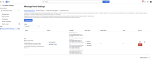 All messages are available on the app’s main settings page for convenient management.
