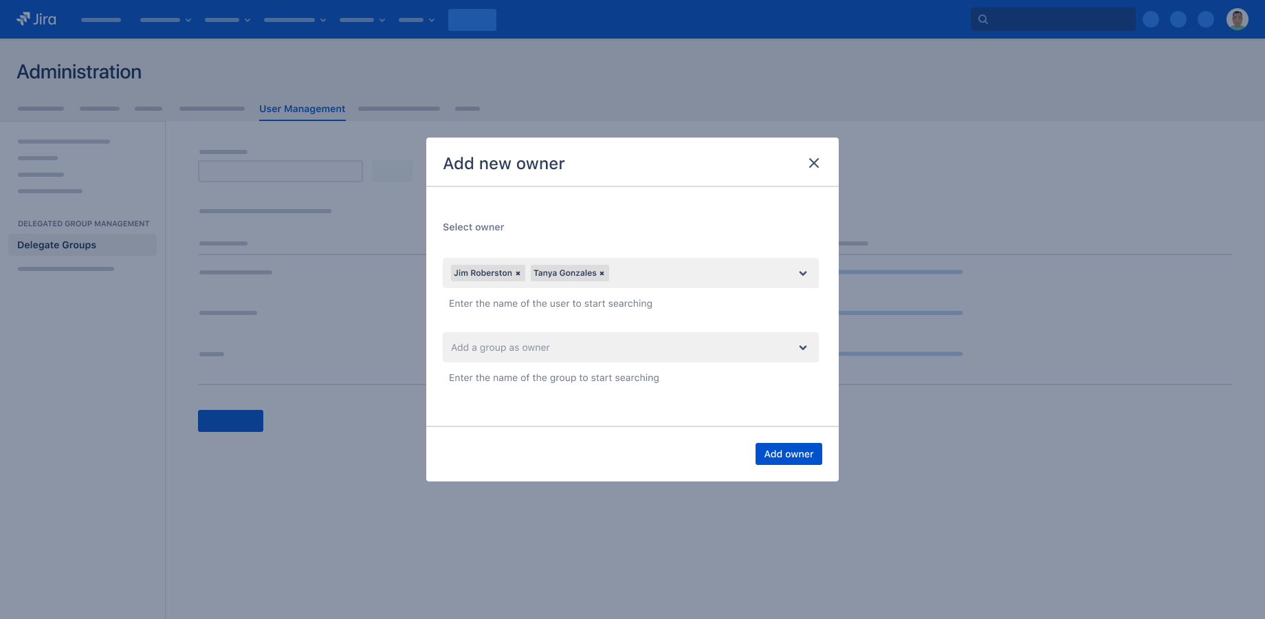 Delegate ownership of select user groups to trusted team leads (or even to other groups). Group owners can then safely and easily manage their own groups at will without the assistance of an admin.