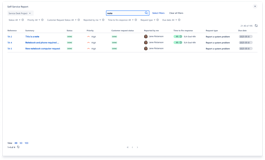 The Advanced Portal Reports (Lite) enables powerful and independent search by allowing customers to filter requests using keywords in the summary, the issue key, or the reporter’s name.