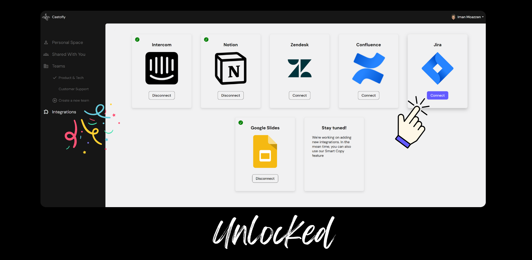 Simply connect with Jira from Castofly