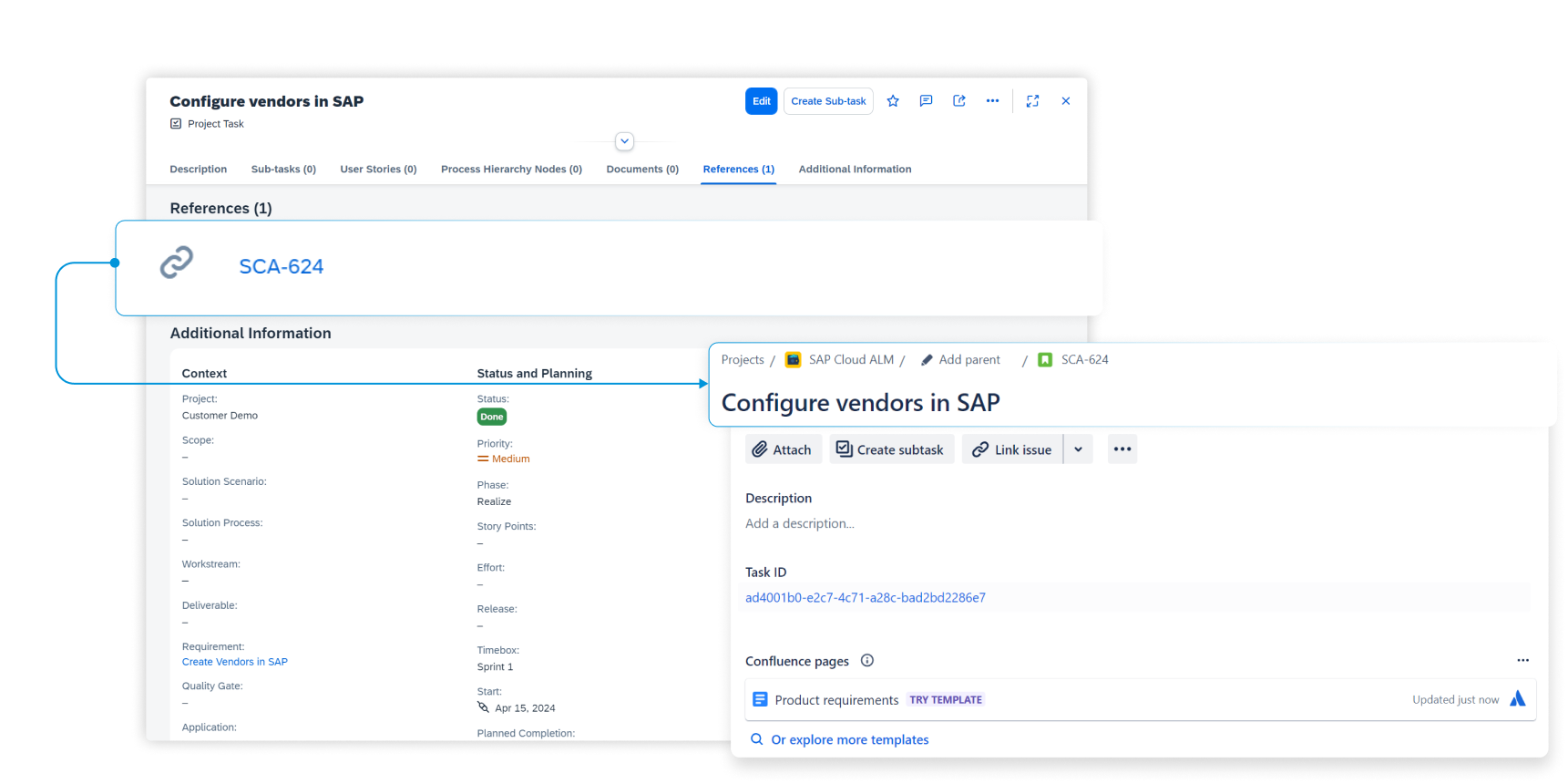 Seamlessly integrates Jira with SAP Cloud ALM