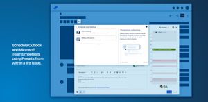 Meeting Presets let you quickly schedule meetings with the people involved in the issue. Select a Preset that suits the type of meeting you want to organize.
