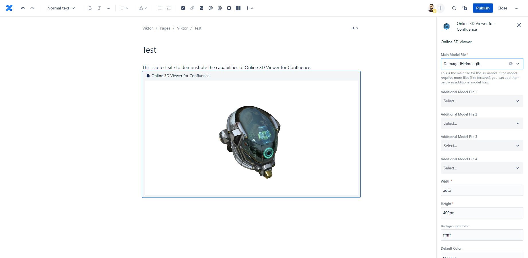 Works with attachments