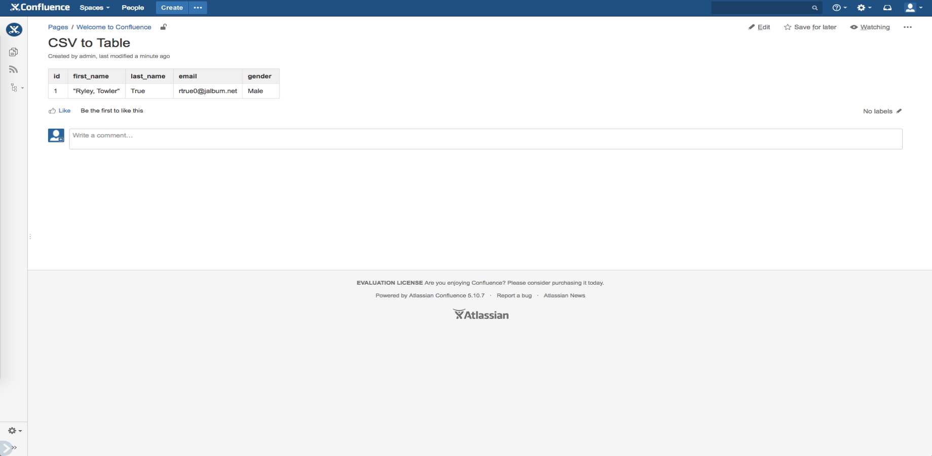 Can use attachements and remote urls