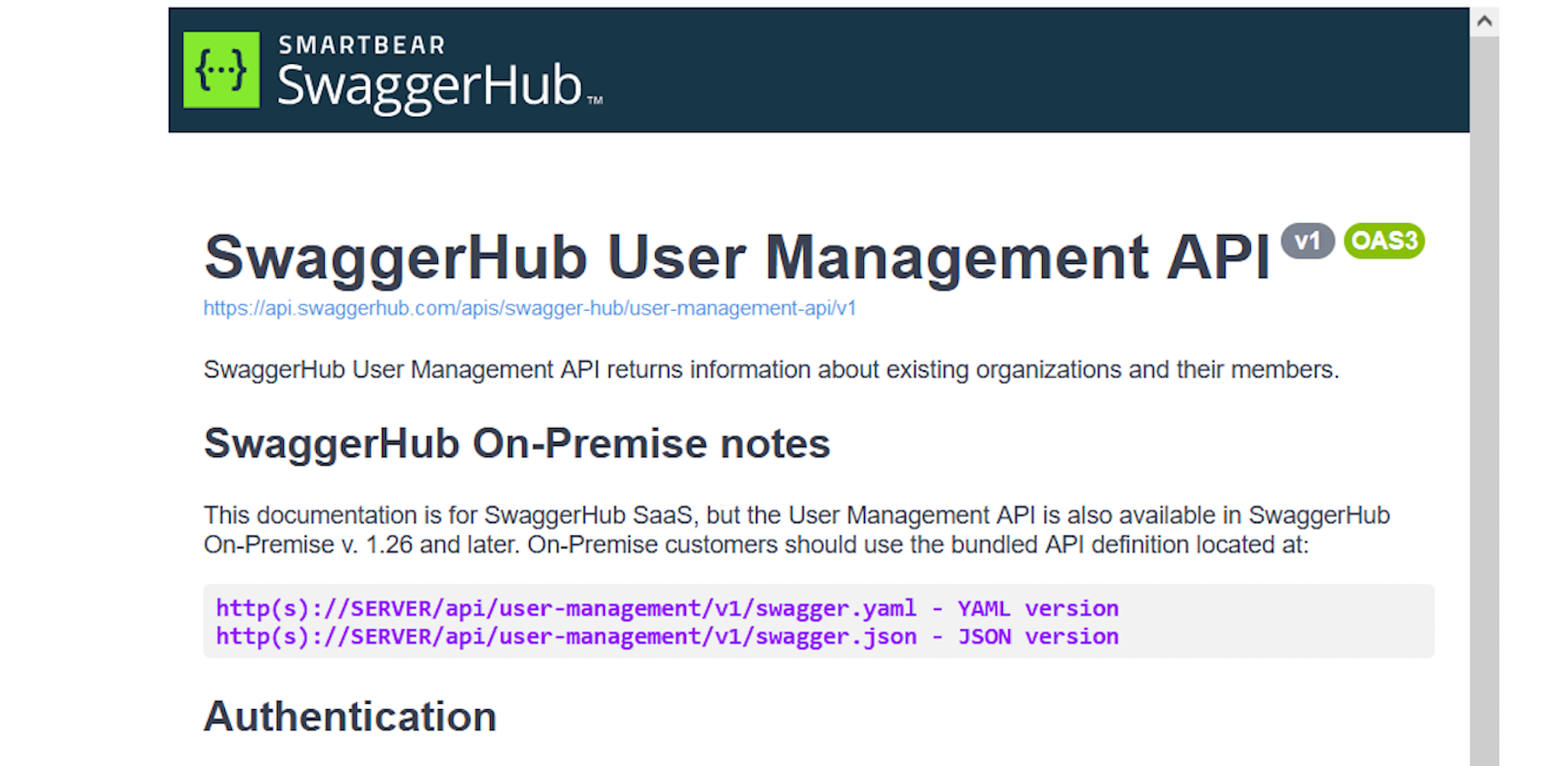 Share API definitions and communicate changes