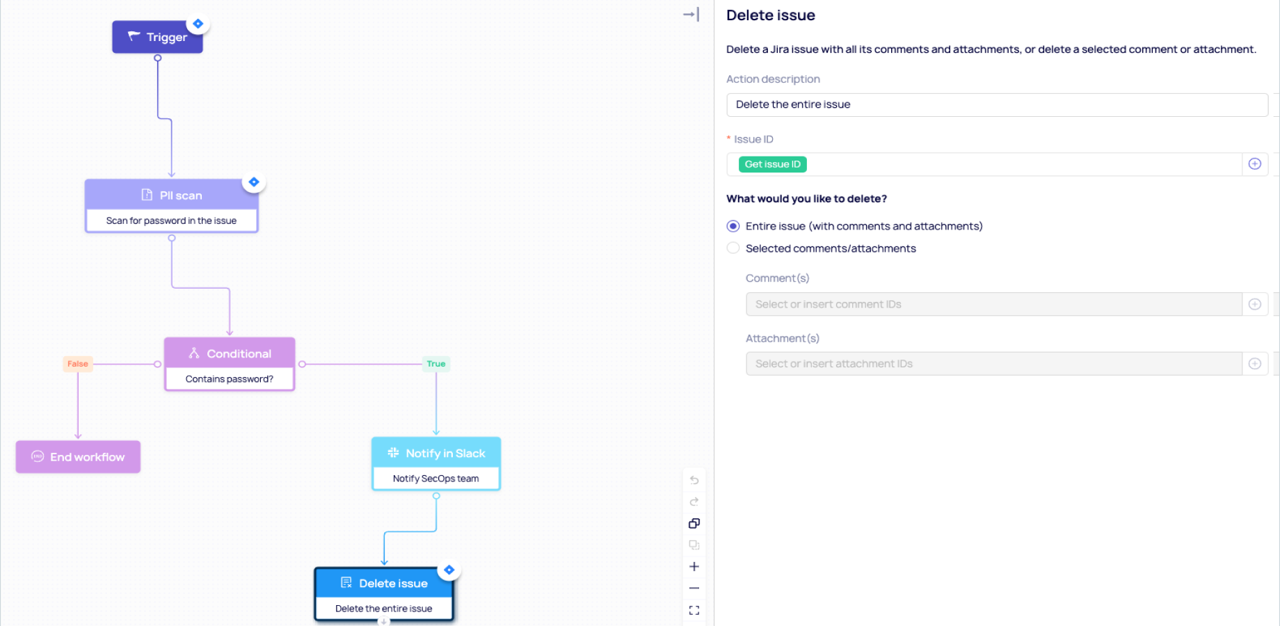 Implement no-code workflows for JIRA