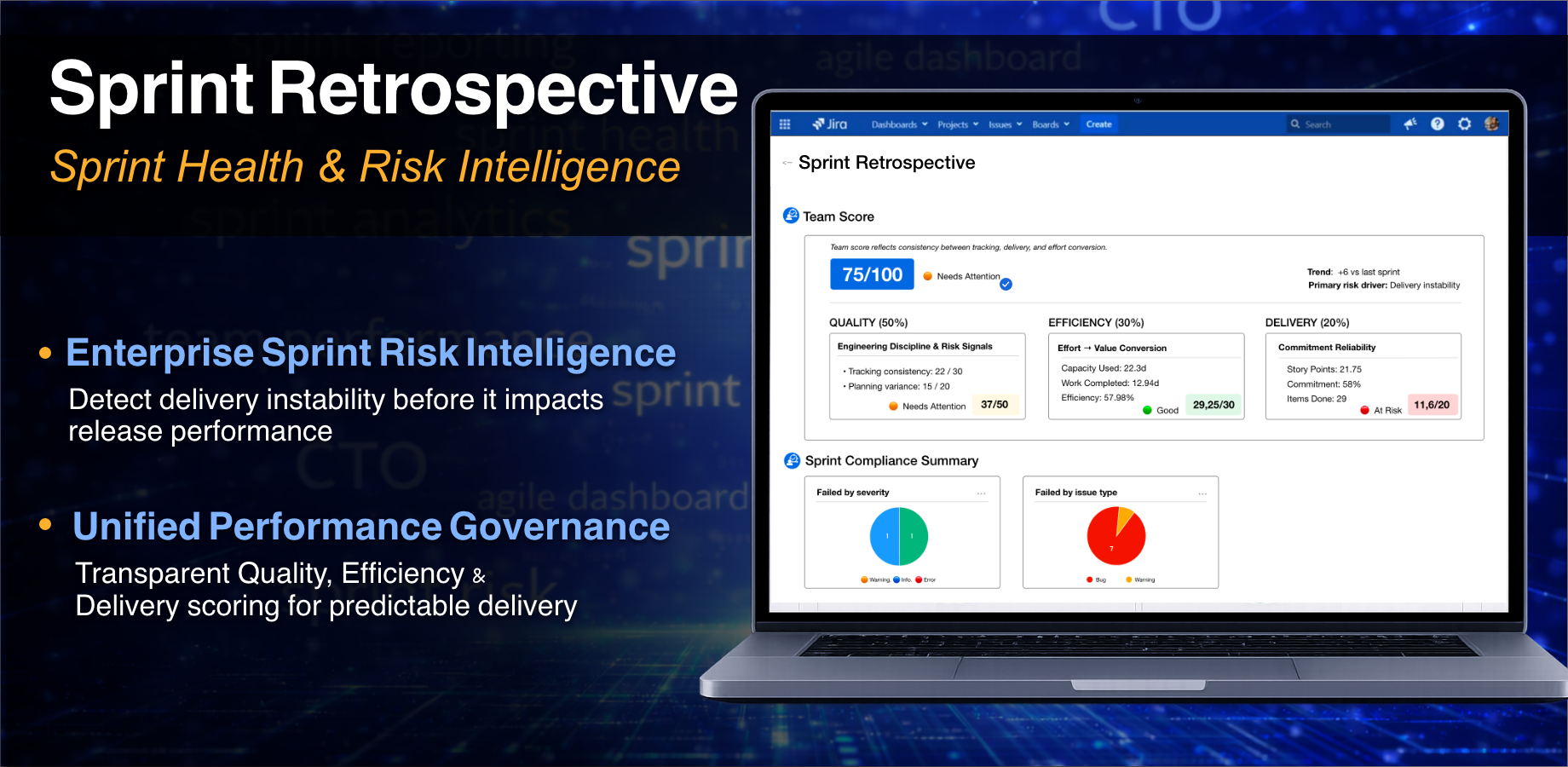 Structured Sprint Health score in Jira