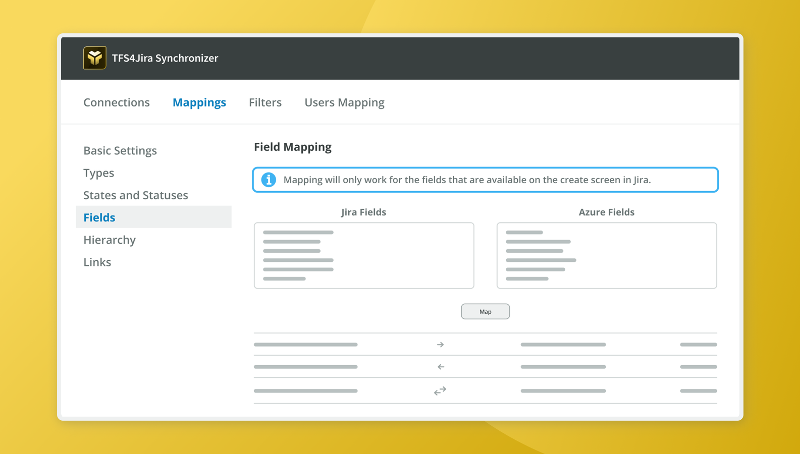 Custom mapping allows you to iterate on your integration requirements as your business grows and evolves.
