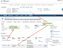 View Case properties in Jira