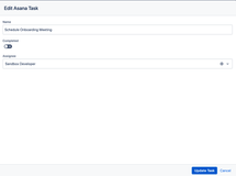 Modify Asana Task directly in Confluence. No more switching back and forth!